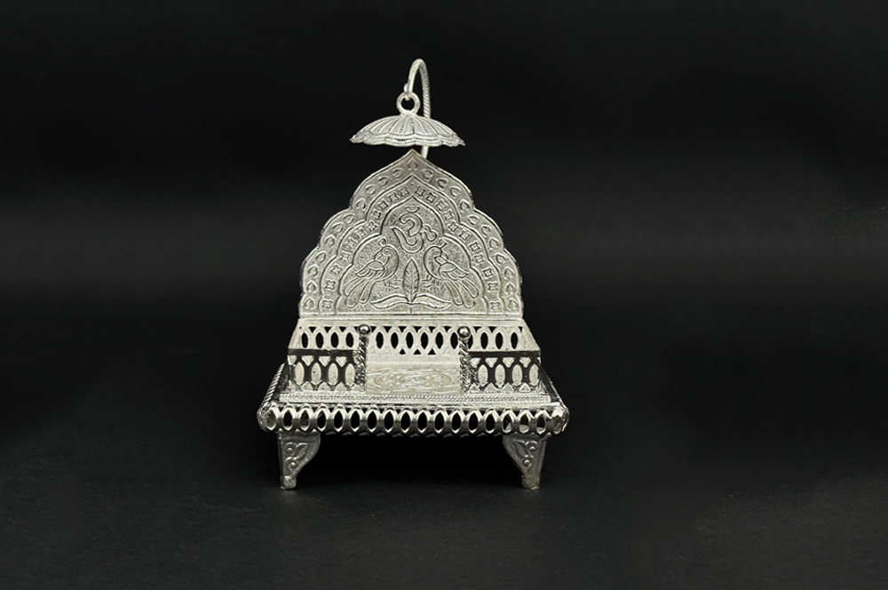 Deity Throne in Pure Silver